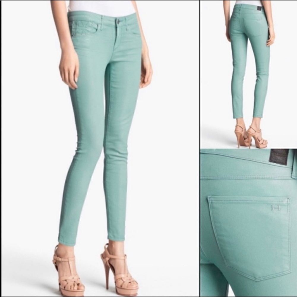 HABITUAL ANGELINA COATED CIGARETTE STRETCH JEAN 27